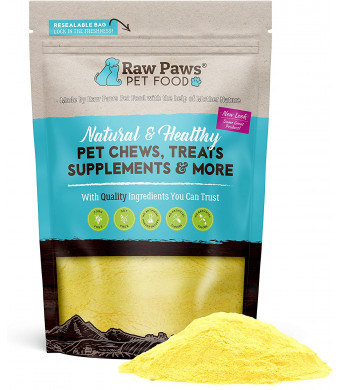 Raw Paws Pet Organic Pure Pumpkin for Dogs and Cats, Powder - Fiber for Dogs - Cat and Dog Digestive Supplement for Healthy Stool, Regularity, Dog Gas Relief and Anti Scoot - Cat and Dog Diarrhea Relief