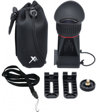 Xit XTLCDMVL Professional Locking LCD Viewfinder with 3.4X Magnification (Black)
