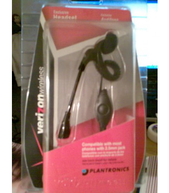 Plantronics mx150 Verizon 2.5mm Wired Hands-Free w/ call end, answer and Voice Dialing