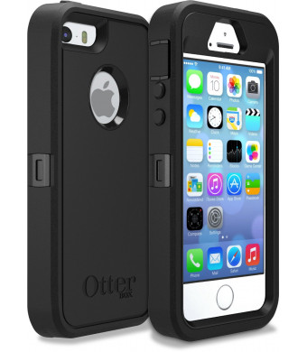 OtterBox Defender Series iPhone 5/5S Case, Frustration Free Packaging, Black