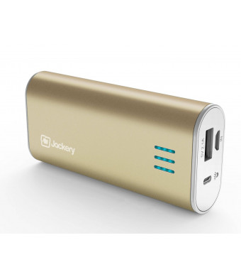 Jackery Bar Premium iPhone Charger External Battery 6000mAh Portable Charger Power Bank for iPhone 6 Plus, 6, 5S, 5C, iPad Air, Mini, Samsung Galaxy 