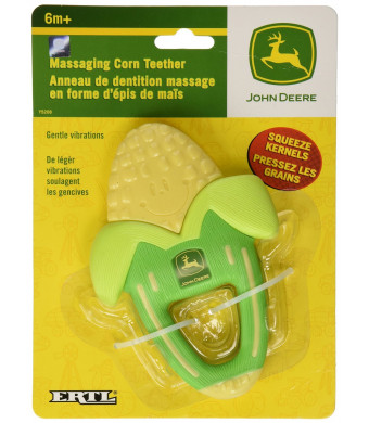The First Years John Deere Massaging Corn Teether