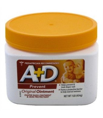 A + D Original Ointment Diaper Rash and Skin Protectant -- 1 lb