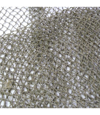 Nautical Decorative Fish Net, 5 Foot X 10 Foot Rustic Beach Decor