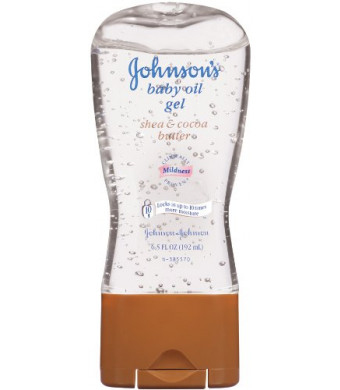Johnson's Baby Oil Gel - Shea and Cocoa Butter - 6.5 oz