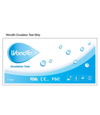 Wondfo 20 Early Detection (LH) Ovulation Strip Test Pack, 20-Count