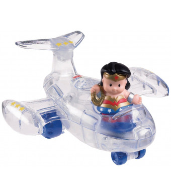 Fisher-Price Little People DC Super Friends Wonder Woman Invisible Jet