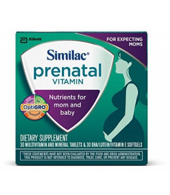 Similac Prenatal Vitamin, 30 Count (Packaging May Vary)