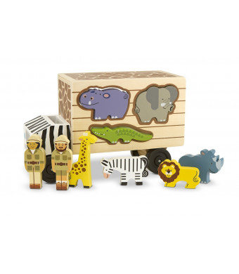 Melissa and Doug Animal Rescue Shape-Sorting Truck