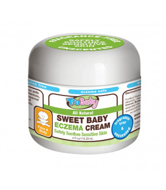 TruBaby Sweet Eczema Baby Cream- Unscented - 4oz