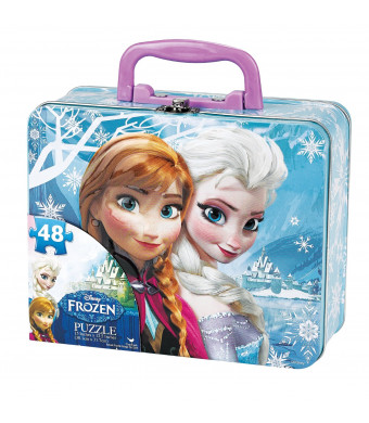 Disney Frozen Puzzle in Tin with Handle (48-Piece)