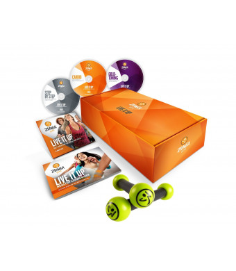 Zumba Fitness Gold Live It Up DVD Set for the Baby Boomer Generation