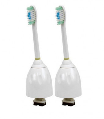 Philips Sonicare HX7002/62 e-Series Standard Replacement Brush Heads, 2-Pack