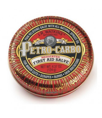 J.R. Watkins Apothecary Petro-carbo medicated first aid salve 4.37 oz