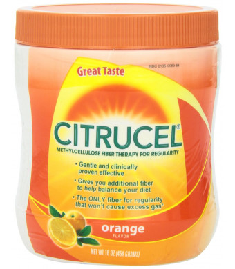 Citrucel with Smartfiber, Orange Flavored, 16-Ounce Jar