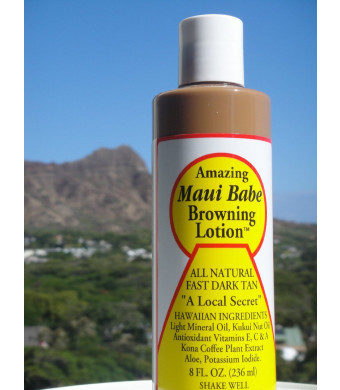 Maui Babe Browning Lotion, 8 Fluid Ounce