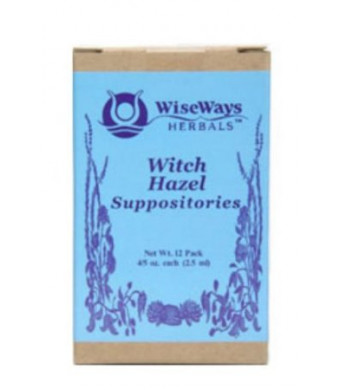 Witch Hazel Suppositories 12 Count