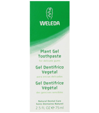 Weleda Plant Gel Toothpaste, 2.5-Fluid Ounce