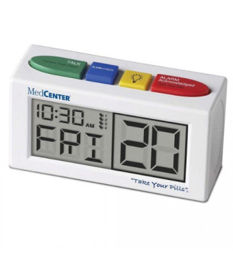 Medcenter Talking Alarm Clock And Medication Reminder