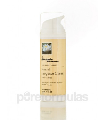 Metabolic Maintenance Natural Progeste Cream -- 3.5 oz