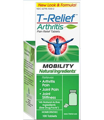T-Relief Pain Relief, 100 Tablets