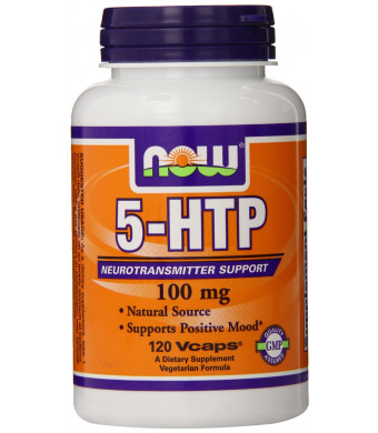NOW Foods 5-HTP 100mg, 120 VCaps