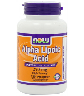 NOW Foods Alpha Lipoic Acid 250mg, 120 Vcaps