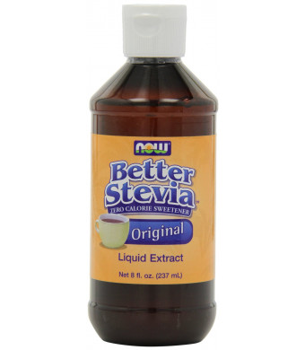 NOW Foods Better Stevia Original Liquid Extract, 8 Ounce Bottle