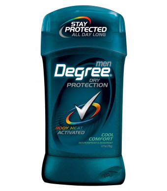 Degree Men Anti-Perspirant, Cool Comfort 2.7 Ounce (Pack of 6) (Packaging May Very)