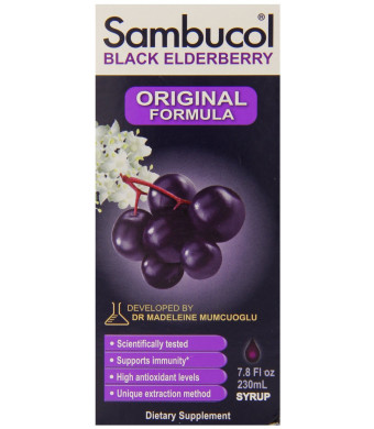 Sambucol Original Liquid Black Elderberry 7.8 fl.oz