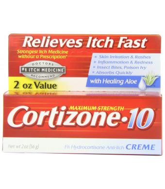 Cortizone-10 Max Strength Cortizone-10 Crme, 2 Ounce Box