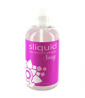Sliquid Naturals Sassy Lubricating Gel, 8.5 Ounce