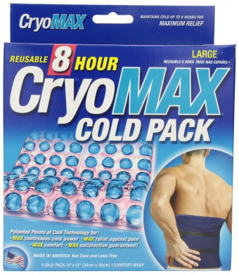 Cryo-Max Reusable Cold Pack, Large, 12"  X 12" , 1-Count Box