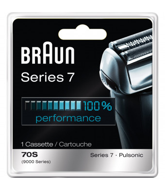 Braun Series 7 Single Pack 70S Cassette Replacement Pack (Formerly 9000 Pulsonic)