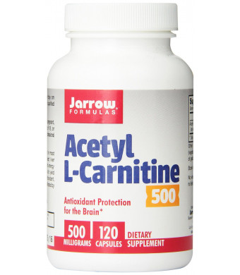 Jarrow Formulas Acetyl L-Carnitine 500mg, 120 Count