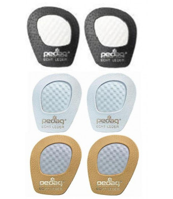 Pedag Get a Grip Forefoot Kit, Tan, Black and White