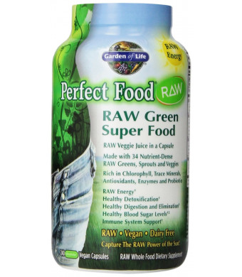 Garden of Life Perfect Food RAW, 240 Capsules