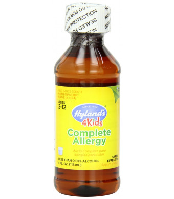 Hyland's Complete Allergy 4 Kids Syrup, 4 Fluid Ounce