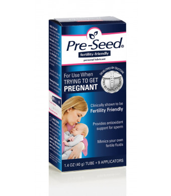 Pre-Seed Personal Lubricant, 40 Gram Tube with 9 Applicators