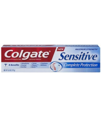 Colgate Sensitive Complete Protection Toothpaste, 6 Ounce