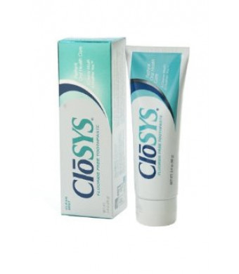 CloSYS Fluoride Free Toothpaste, 3.4 Ounce