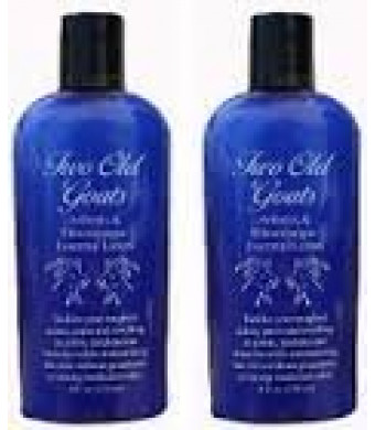 2 Pack: Two Old Goats Essential Lotion 8oz. For Your Toughest Aches and Pains!