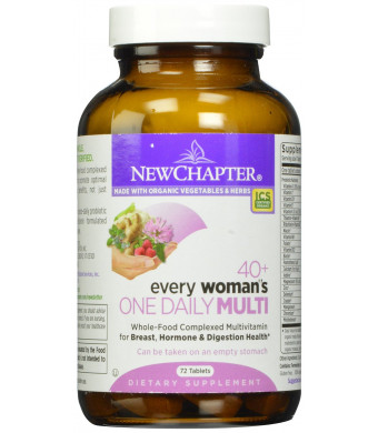 New Chapter Every Woman's One Daily 40+ Multivitamin, 72 Tablets