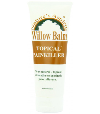 Willow Balm-Nature's Aspirin Topical Painkiller, 3.5 Ounce