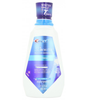 Crest 3d White Arctic Fresh Rinse 32 Fl Oz (packaging may vary)