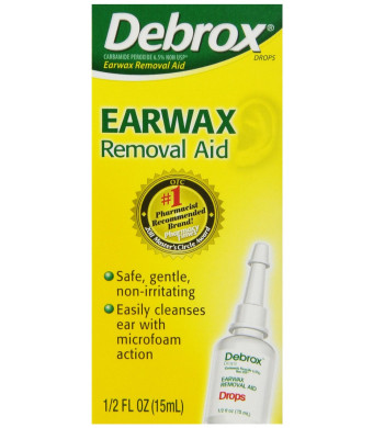 Debrox Earwax Removal Drops, 0.5 Fluid Ounce