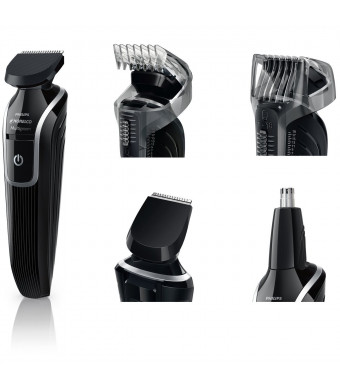 Philips Norelco Multigroom 3100, All-in-One Trimmer with 5 attachments (Model QG3330/42) Packaging May Vary