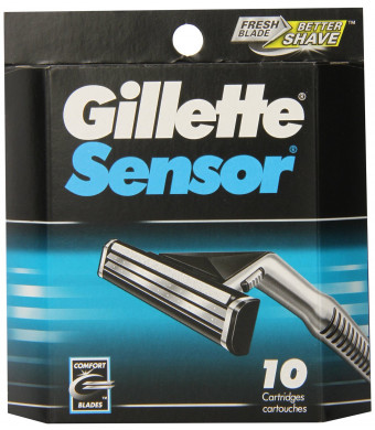 Gillette Sensor Cartridges 10 Count