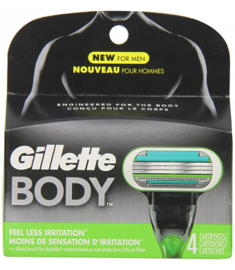 Gillette Body Cartridge 4 Count