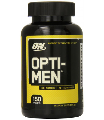 Optimum Nutrition Opti-Men Supplement, 150 Count